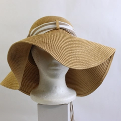 Simply Noelle Women's Woven Straw Sun Hat One Size