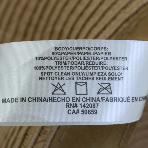 Simply Noelle Women's Woven Straw Sun Hat One Size