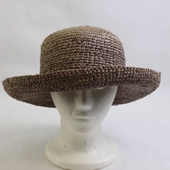 San Diego Hat Company Women's Brown Woven Raffia Sun Hat One Size