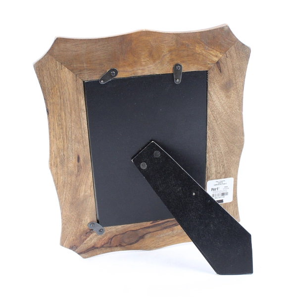 Pier 1 Imports Rustic Wooden Desktop Picture Frame 5" x 7"