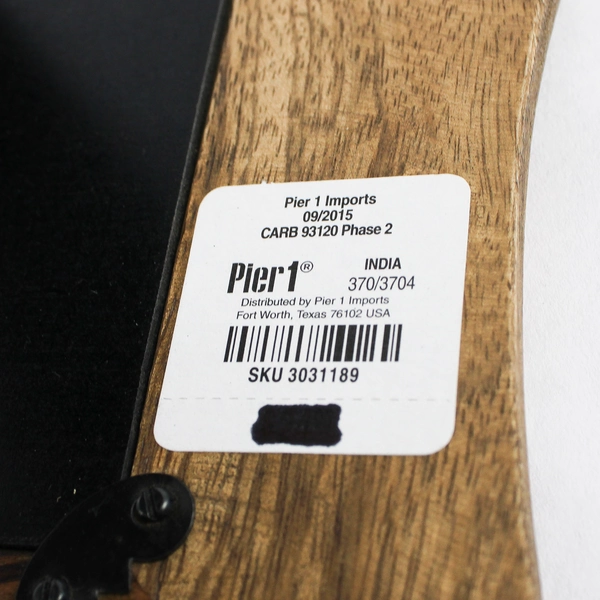 Pier 1 Imports Rustic Wooden Desktop Picture Frame 5" x 7"