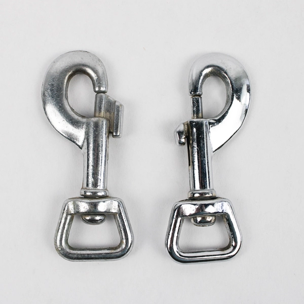 Lot of 8 Metal Lobster Claw Clips for DIY Projects