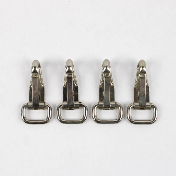 Lot of 8 Metal Lobster Claw Clips for DIY Projects