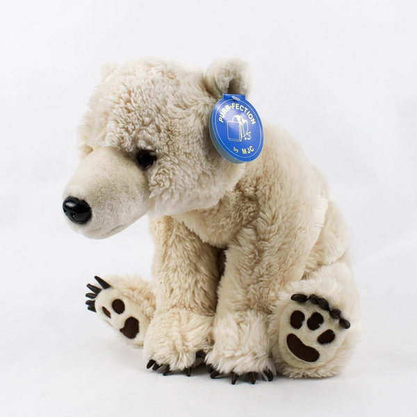 Purr-Fection By MJC Iceberg Style #3705 White Polar Bear Stuffed Animal 1992