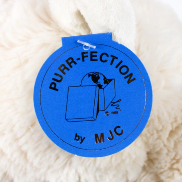 Purr-Fection By MJC Iceberg Style #3705 White Polar Bear Stuffed Animal 1992