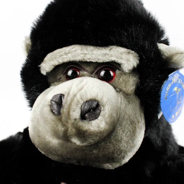 Purr-Fection By MJC Roscoe Style #1023 Black Gorilla Stuffed Animal 1992