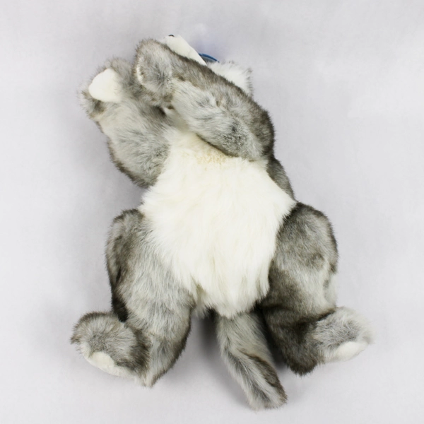 Purr-Fection By MJC Scout Style #1234 Gray Dog/Wolf Stuffed Animal 1992