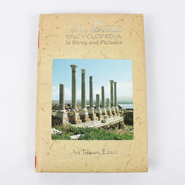 The Living Bible Encyclopedia in Story & Pictures Vol 1 1968 HC Foam Ex-Library