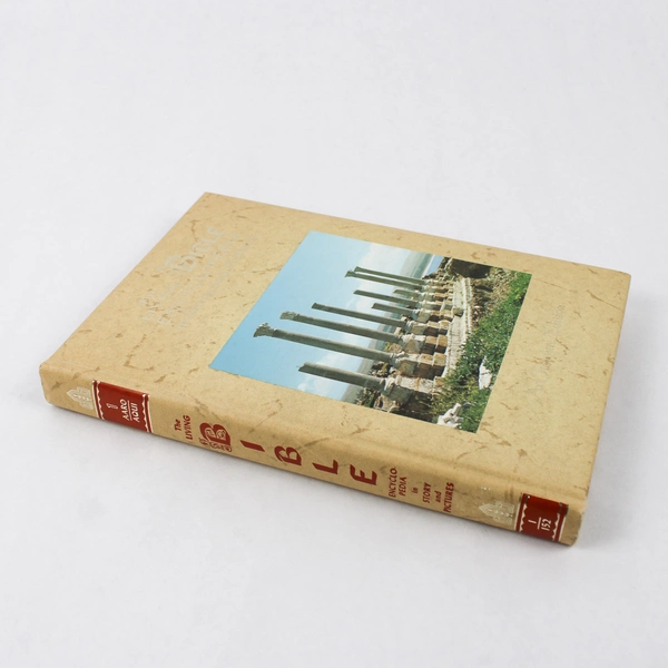 The Living Bible Encyclopedia in Story & Pictures Vol 1 1968 HC Foam Ex-Library