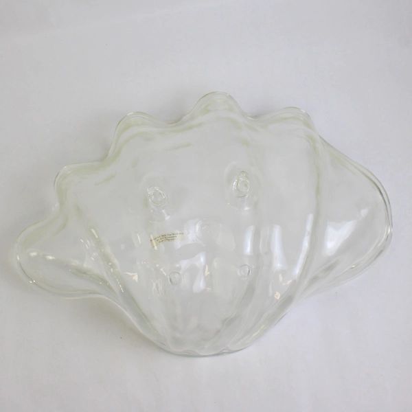 Set of 3 Unbranded Serving Bowl & Serving Cutlery Clear Plastic Large Shell