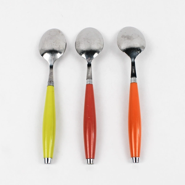 Mixed Lot of Fiesta Stainless Steel Soup Spoons