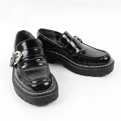 Circus Slip On Oxford Dress Shoes Platform Shoes Solid Black Women's Size 10