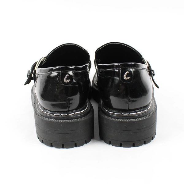 Circus Slip On Oxford Dress Shoes Platform Shoes Solid Black Women's Size 10