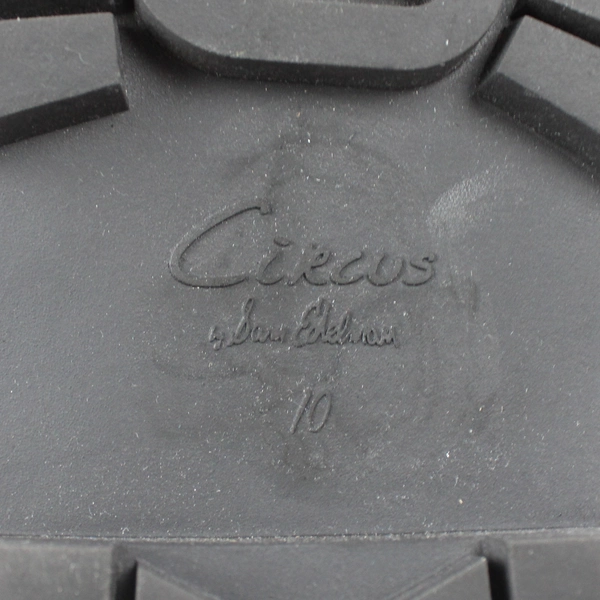 Circus Slip On Oxford Dress Shoes Platform Shoes Solid Black Women's Size 10