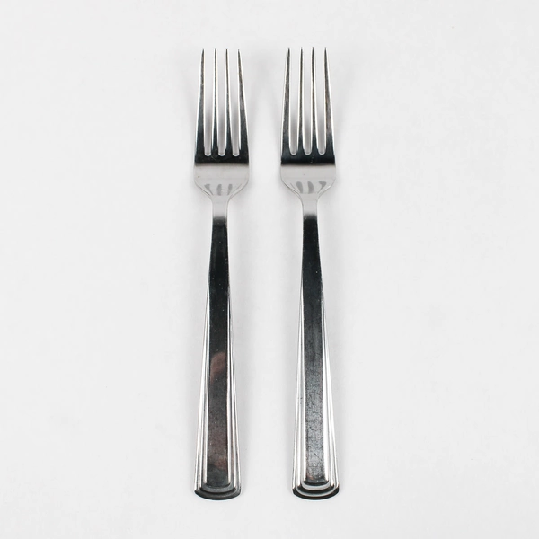 Set of 2 Fiesta Stainless Steel Dinner Forks