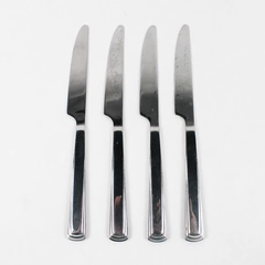 Set of 4 Fiesta Stainless Steel Dinner Knives