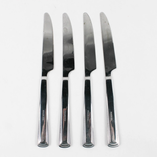 Set of 4 Fiesta Stainless Steel Dinner Knives
