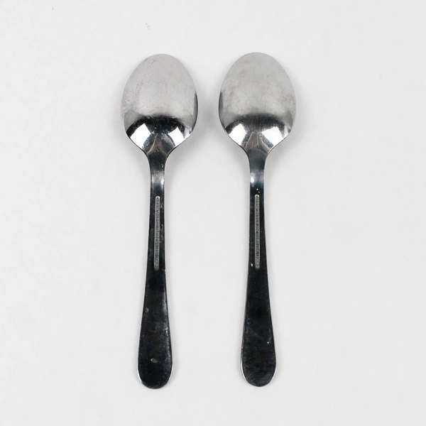 Set of 2 Isaac Mizrahi ISZ4 Stainless Steel Soup Spoons