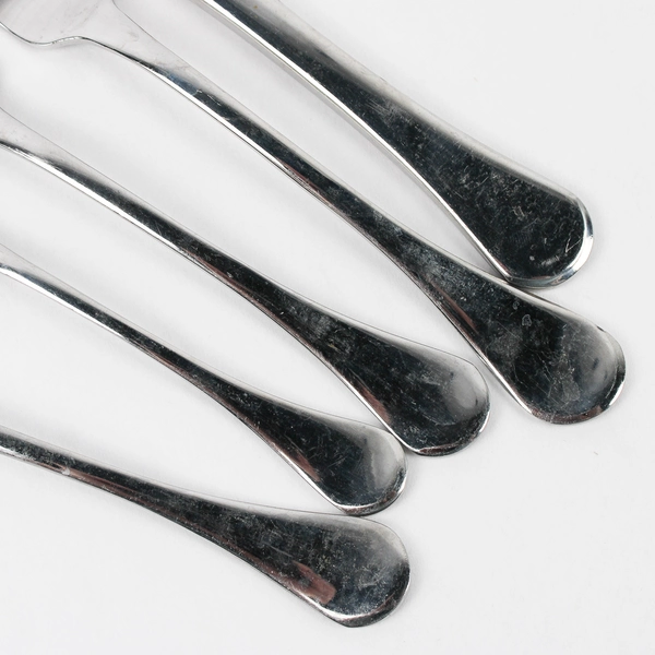 5 Piece Isaac Mizrahi Stainless Steel Table Setting