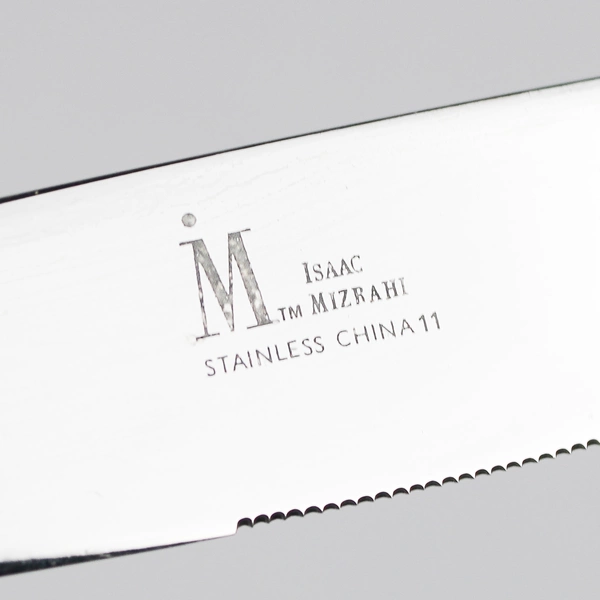 5 Piece Isaac Mizrahi Stainless Steel Table Setting