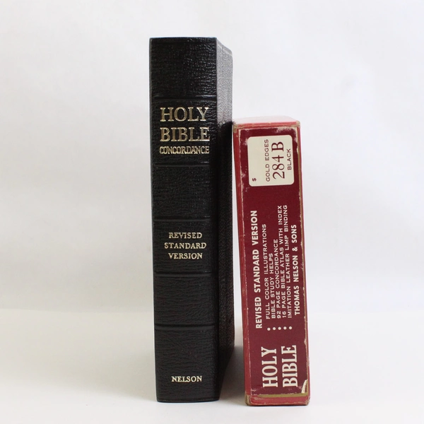 The Holy Bible Revised Standard Version 1952 Faux Leather Soft Cover With Box