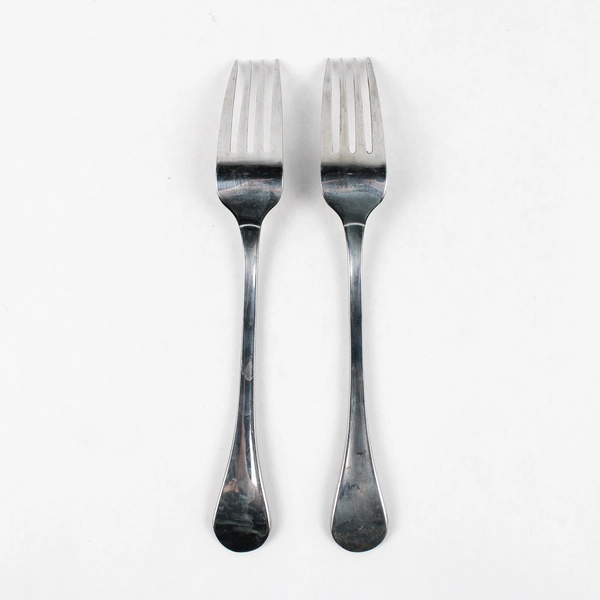 Set of 2 Isaac Mizrahi Stainless Steel Dinner Forks