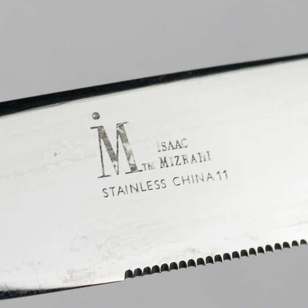 Set of 5 Isaac Mizrahi Stainless Steel Dinner Knives