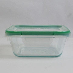 Pyrex Snapware 8704 Clear Glass Food Storage Container 4 Cups