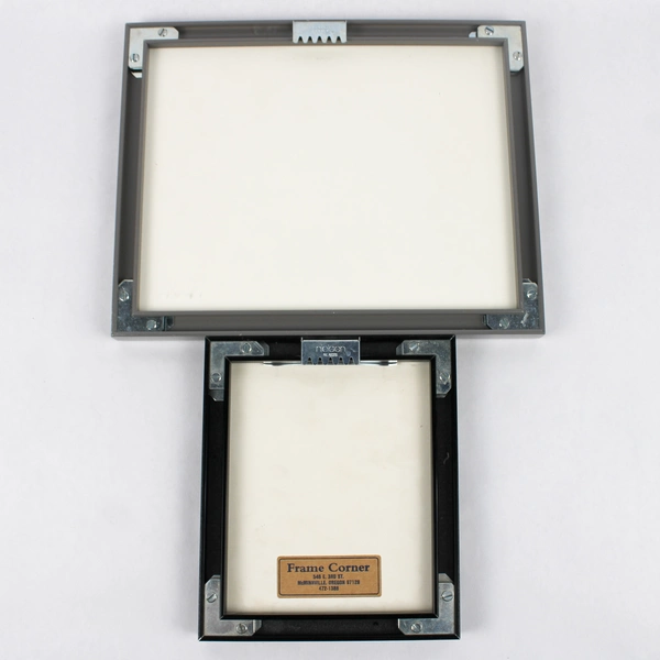 Lot of 2 Framed B&W School Children Pictures in Nielsen Frames  8 x 10 & 5 x7