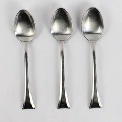 Set of 3 Gorham Theme II 18/8 Stainless Steel 6.75" Soup Spoons