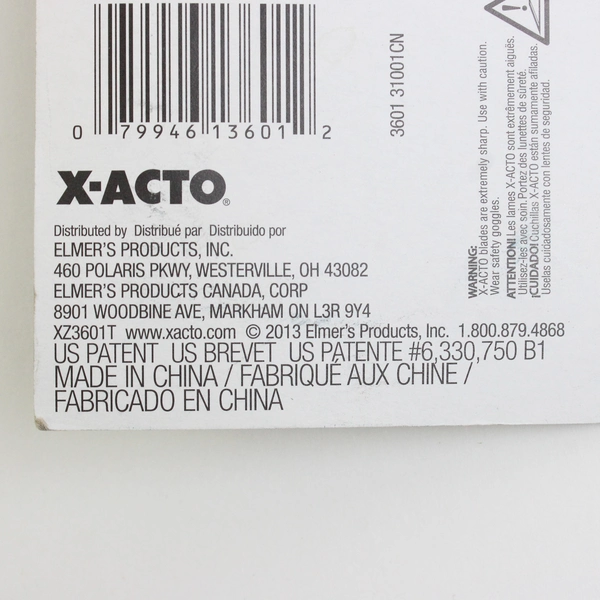 X-Acto Precision Instruments Z-series Utility Knife Blade