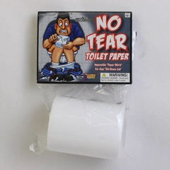 Forum Novelties Unrippable/No Tear Fabric Toilet Paper Roll Prank Halloween