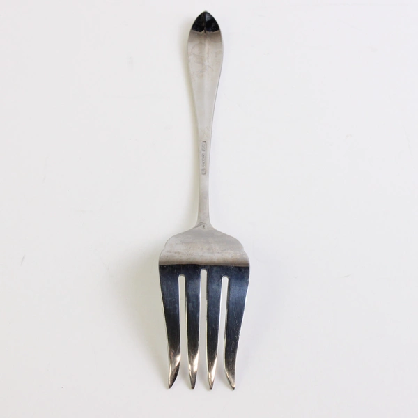 Gorham Meredith II Stainless Steel Cold Meat Serving Fork