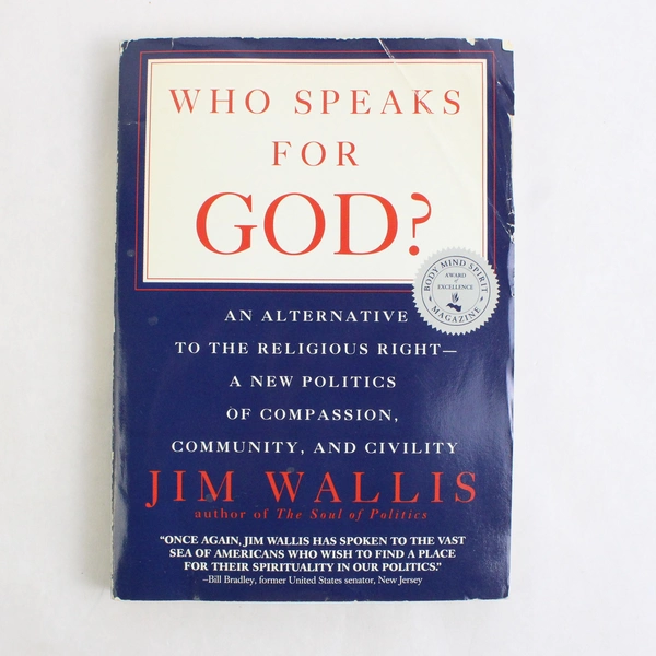 Who Speaks for God? by Jim Wallis 1997 Paperback