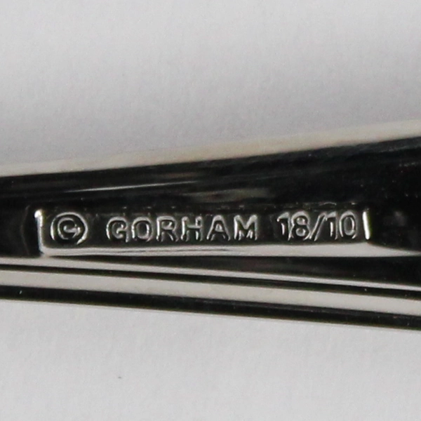 Gorham Monet Glossy Stainless Steel 6" Shell Sugar Spoon