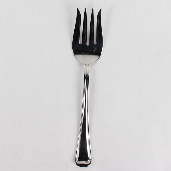 Gorham Monet Glossy Stainless Steel 8.75" Cold Meat Serving Fork