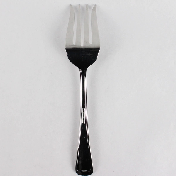 Gorham Monet Glossy Stainless Steel 8.75" Cold Meat Serving Fork