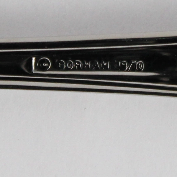 Gorham Monet Glossy Stainless Steel 8.75" Cold Meat Serving Fork