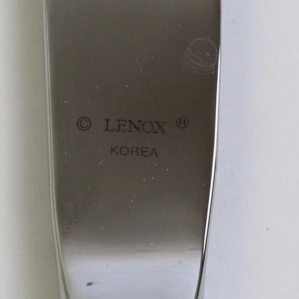 Lot of 6 Lenox Eternal 18/8 Stainless Steel Flatware 5 Knives & 1 Sugar Spoon