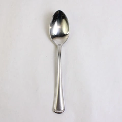 Gorham Monet Frosty Stainless Steel Soup Spoon