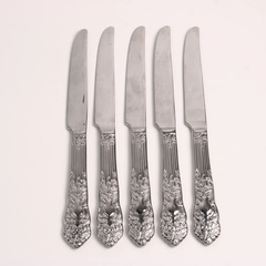 Lot Of 5 Reed & Barton Haversham (Stainless) Flatware French Solid Knives