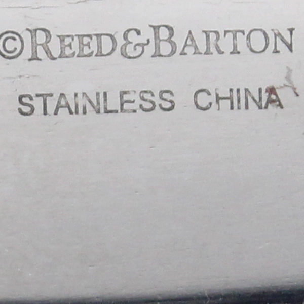 Lot Of 5 Reed & Barton Queen's Garden (Stainless) Flatware Serrate Steak Knives