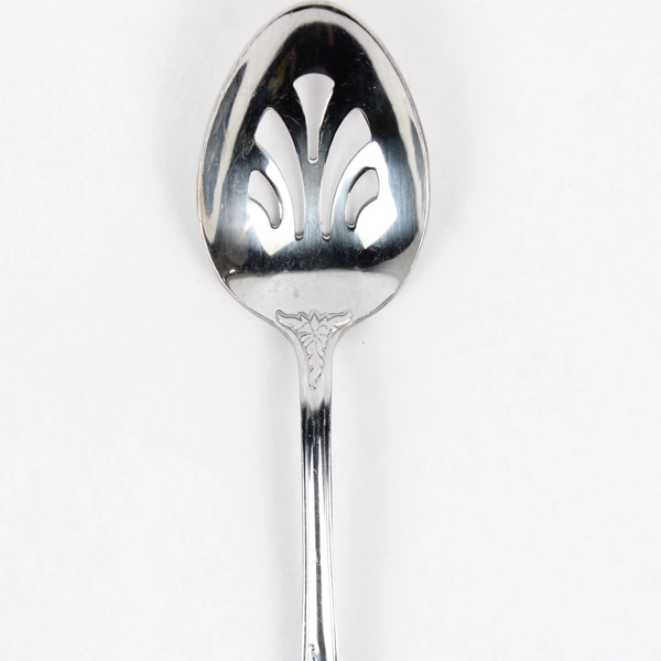 Lot Of 2 Reed & Barton Queen's Garden (Stainless) Flatware Serving Set