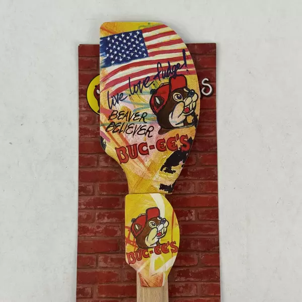 Buc-ee's We Love fudge Beaver Believer Spatula Set of 2 New