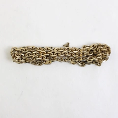 Vintage Goldette NY Gold-Tone Chain Bracelet 7"