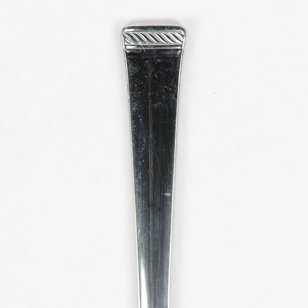 Lot Of 5 Mikasa Rope (Stainless) Flatware Oval Soup Spoons