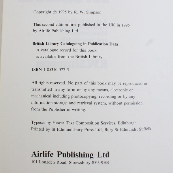 Airlife's General Aviation-2nd Edition R.W. Simpson Softcover 1995
