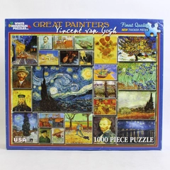 White Mountain Puzzle: Great Painters Vincent Van Gogh 1000 Pcs. No. 9005