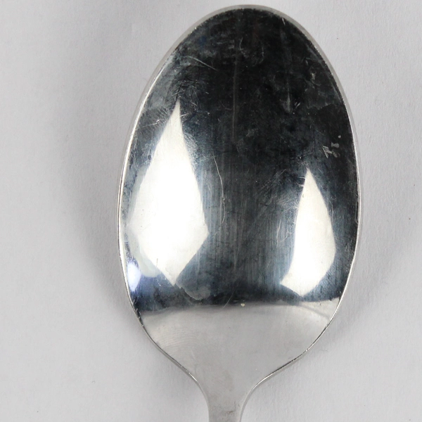 Lot of 4 Cambridge Landscape Stainless 8" Soup Spoons