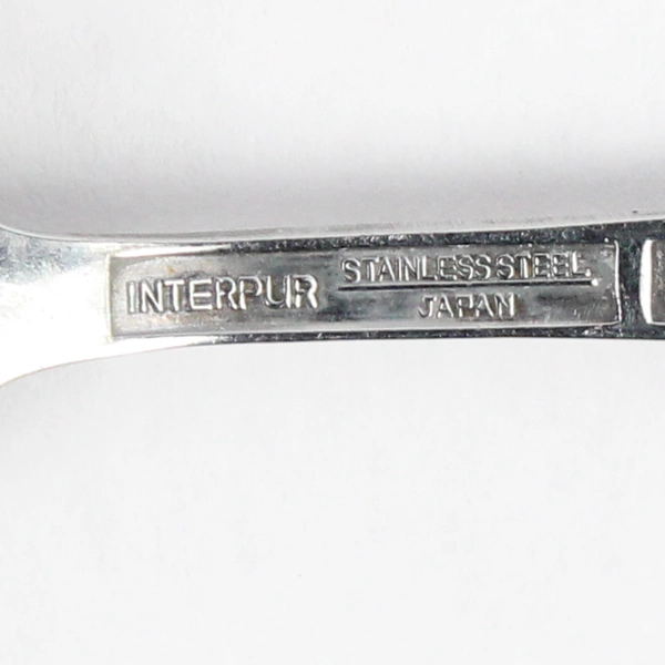 Lot Of 5 Interpur Florenz (Stainless) Flatware Teaspoons